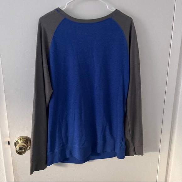 NBA Golden State Warriors Adidas Women’s Pullover Long Sleeve Shirt Blue Gray XL - Picture 5 of 11